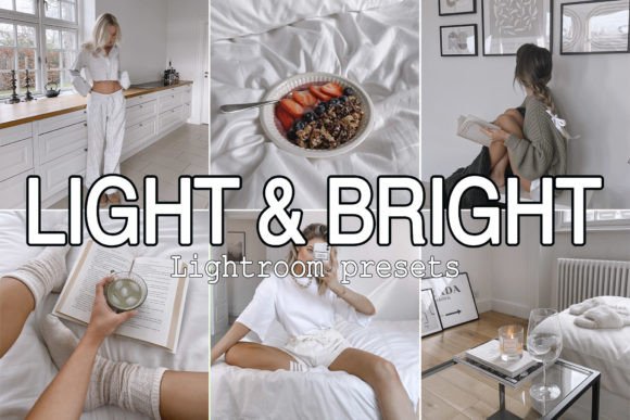Download 12 Light &amp; Bright Lightroom Presets - Presets Collection