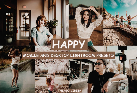 Download Cinematic Happy Lightroom Presets - Presets Collection