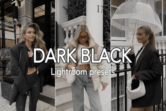 Download 15 Dark Black Lightroom Presets - Presets Collection