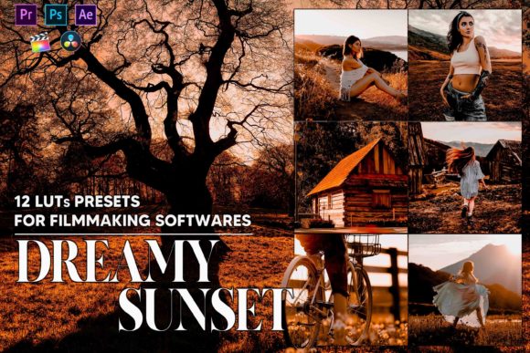 Download 12 Dreamy Sunset LUTs Presets - Presets Collection