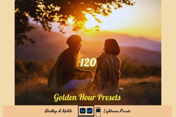 Download 120 Golden Hour Lightroom Presets Bundle - Presets Collection