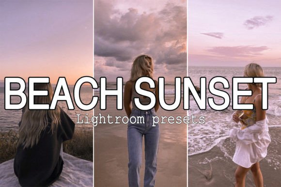 Download 6 Beach Sunset Lightroom Presets - Presets Collection