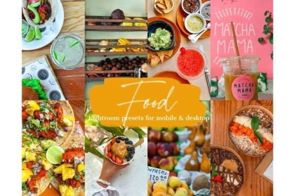 Download Colorful Food Presets, Smoothie Filters - Presets Collection