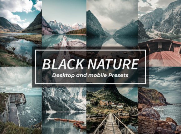 Download Black Nature Lightroom Presets - Presets Collection
