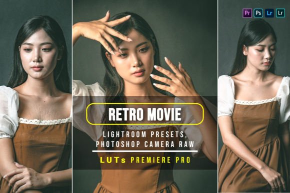 Download 10 Retro Movie Presets and Luts - Presets Collection