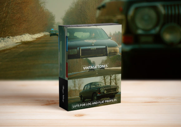 Download Cinematic LUTs Vintage Tones LOG &amp; FLAT - Vintage tones Collection