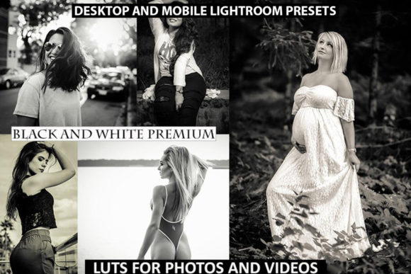 Download LUTs + Lightroom Presets Black White - Presets Collection