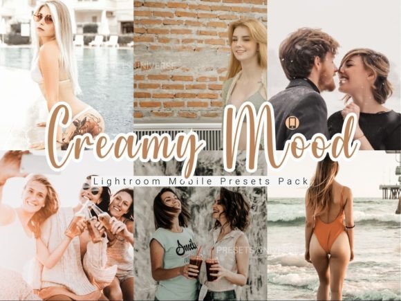 Download 5 Creamy Mood Lightroom Mobile Presets - Presets Collection