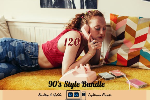 Download 120 90's Style Lightroom Presets Bundle - Presets Collection