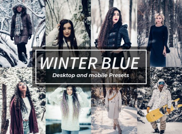 Download Winter Blue Lightroom Presets - Presets Collection