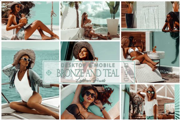 Download 12 Bronze and Teal Lightroom Presets - Presets Collection