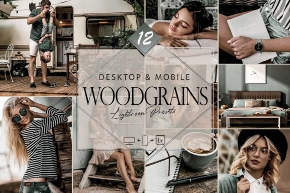 Download 12 Woodgrains Lightroom Presets, Green - Presets Collection
